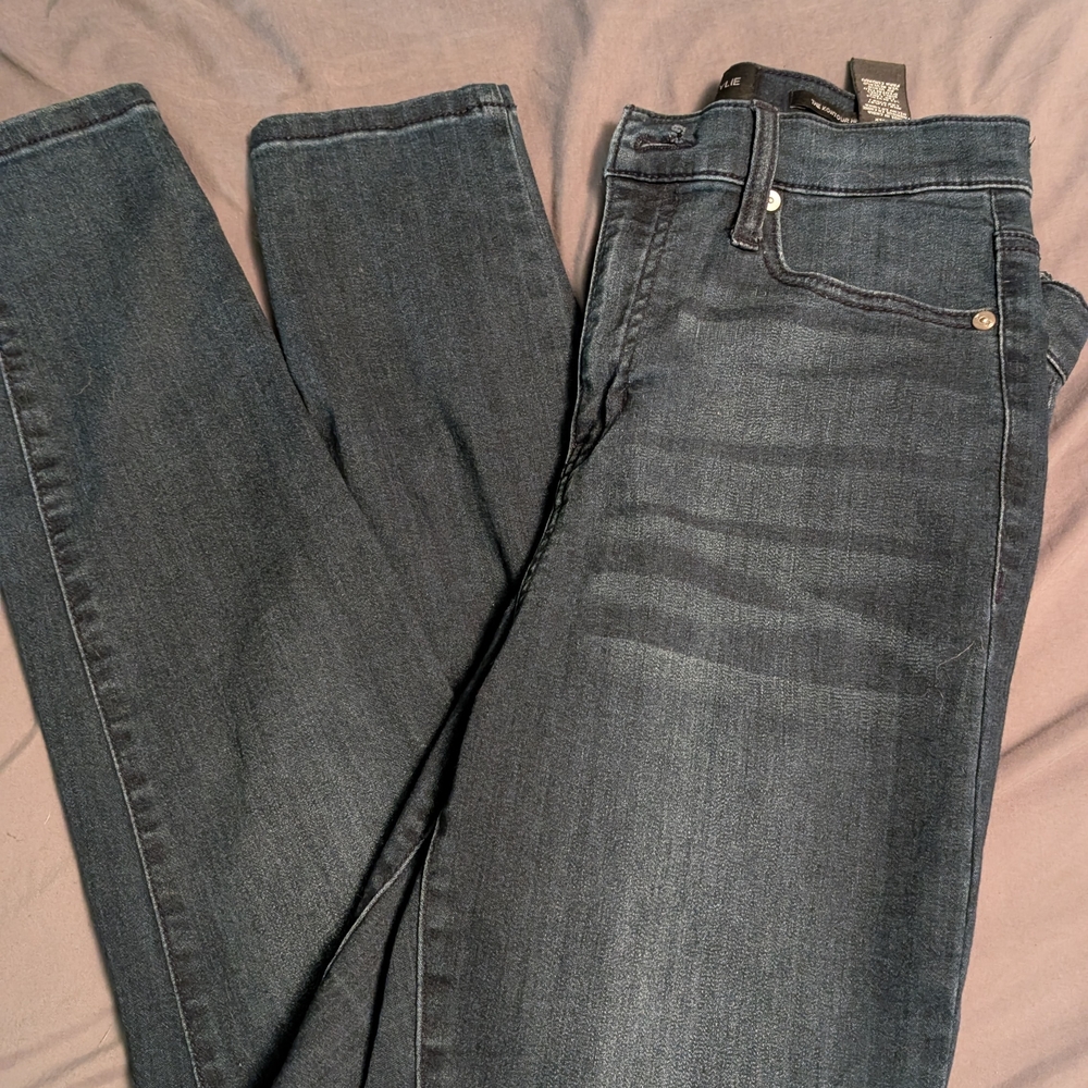 Kendall & Kylie Dark Blue Skinny Jeans